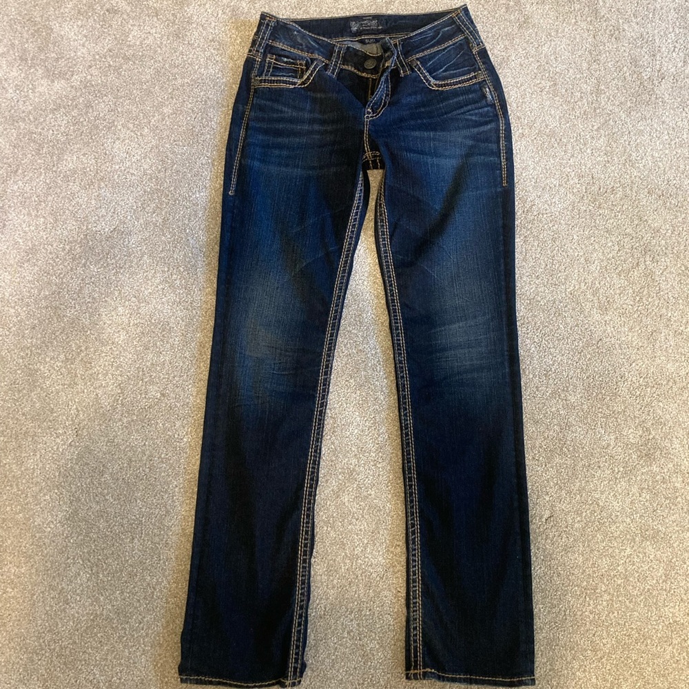 Silver jeans
